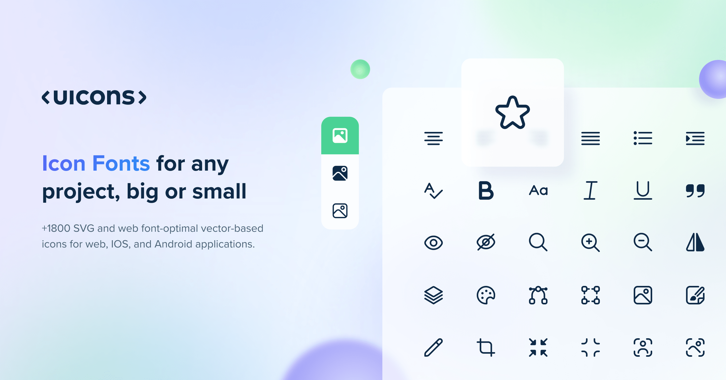 UIcons: 25,000+ Free icons, SVG and icon font. Awesome icons for